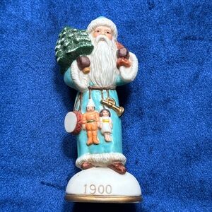 Lenox Memories of Santa Porcelain Figure Sint Niklaes From Belgium 1900